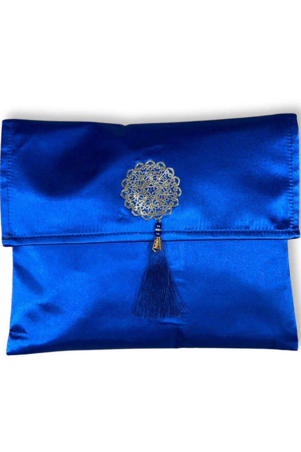 Elegant presentask Tygpåse Bönmatta & Tasbih (rosenkran) Sajada i lyxig sammet-Tapis de prière Sejjada-Safwa Boutique