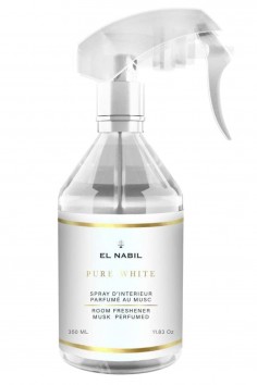 Spray per Interni, Deodorante per Ambienti Pure White 350mL - El Nabil