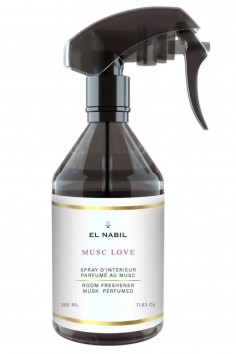 Innvendig Spray, Romfrisker Musc Love 350mL - El Nabil