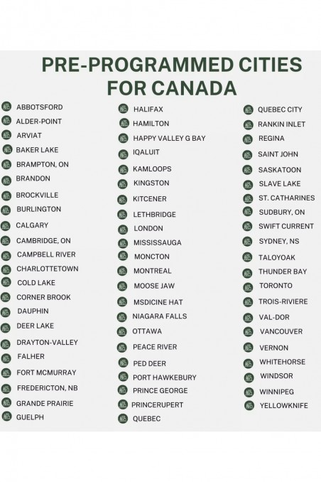 Digitalt Rundt Al Fajr WR-02 Rustfritt Sølv Ur (Bønnepåminnelser, Qibla, Kalendere...)-Montre & Horloge Adhan-Safwa Boutique