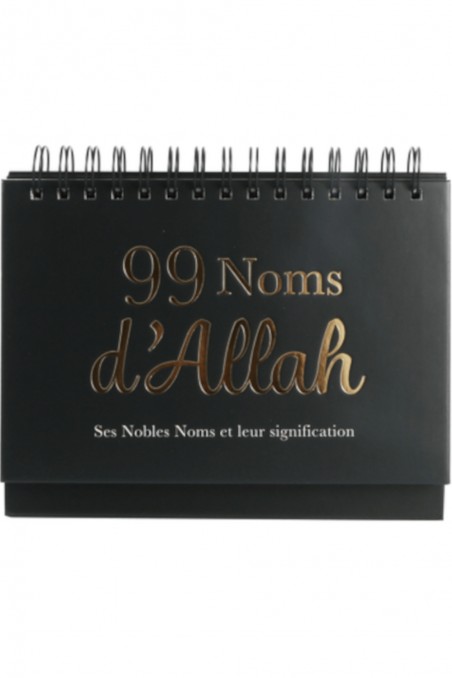99 Namen Allahs, Seine Edlen Namen und ihre Bedeutung (Tischkalender) - Hadieth Benelux-Tagebücher & Kalender-Safwa Boutique