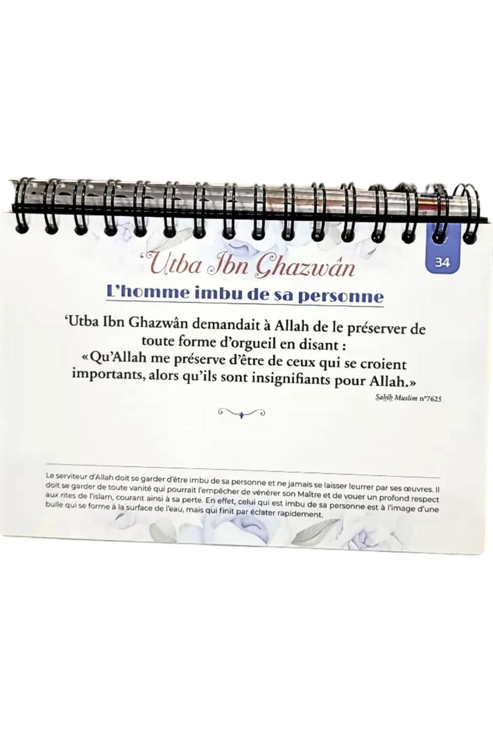 Gyldne ord fra de fromme forgængere af Abd al-Razzaq al-Badr - TABARI-udgaver-Agendas & calendriers-Safwa Boutique