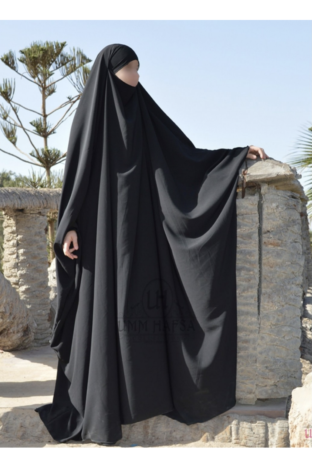 Grande jilbab saudita Umm Hafsa-jilbeb & jilbab-Safwa Boutique