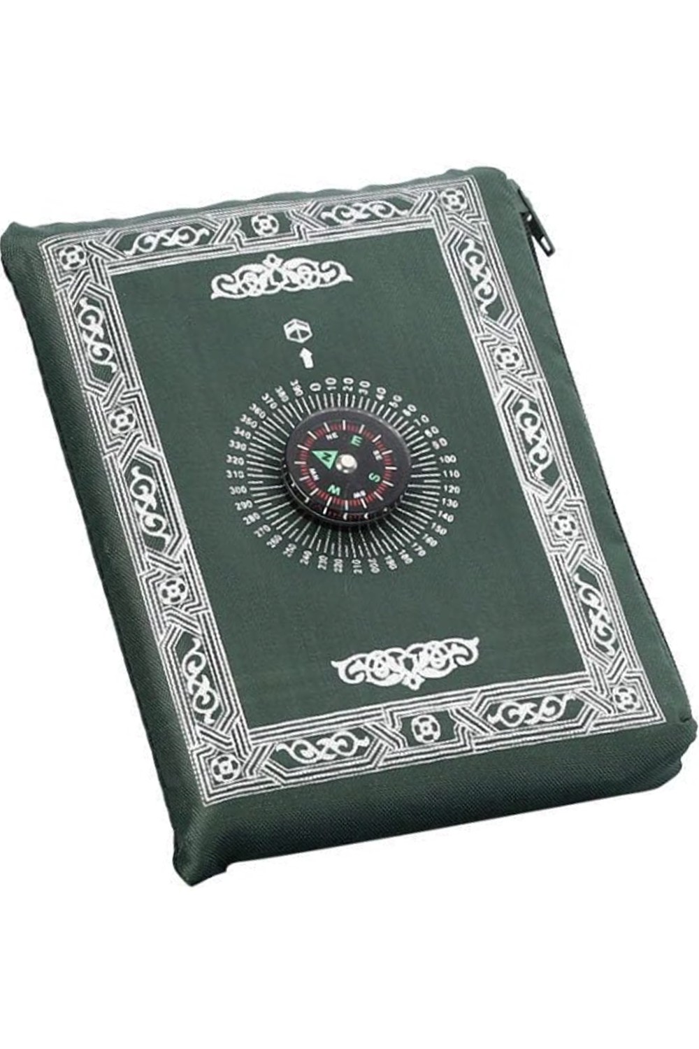 Fickbönsmatta med kompass, Rese-Sajada-Tapis de prière Sejjada-Safwa Boutique