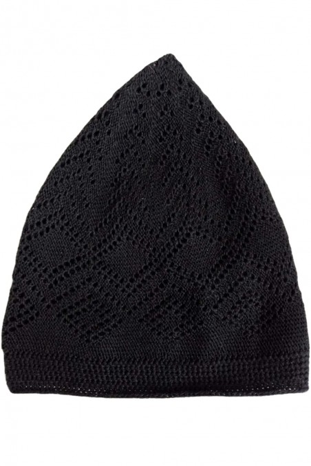 Crocheted Chachia TAQIYA for men, premium quality knitted Muslim Kufi-Chechiya & Ghutra-Safwa Boutique