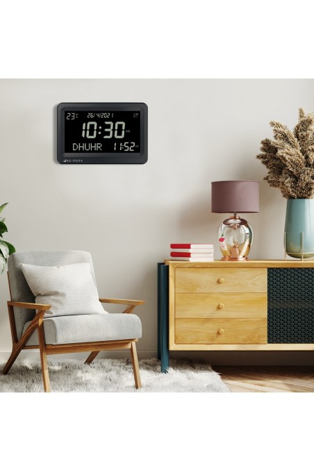 Adhan AL-FAJIA FAJ-113 kello (UUSI MALLI) 8 rukousääntä Azan-Montre & Horloge Adhan-Safwa Boutique