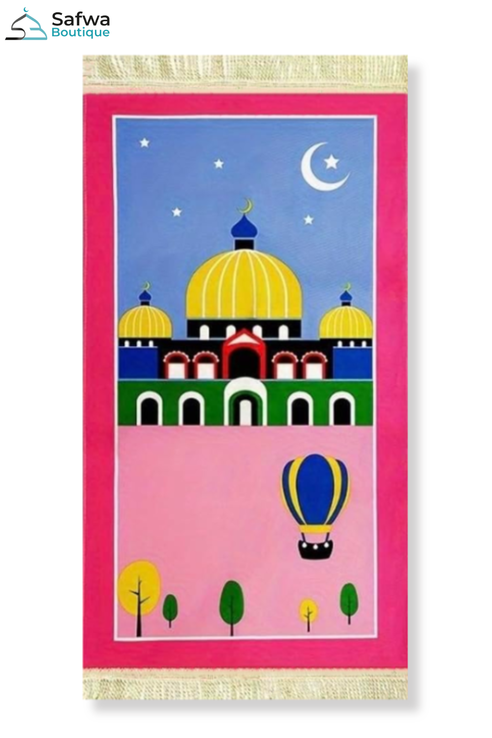 Tapete de oração (Sajadah) para crianças muçulmanas-Tapis De Priere-Safwa Boutique