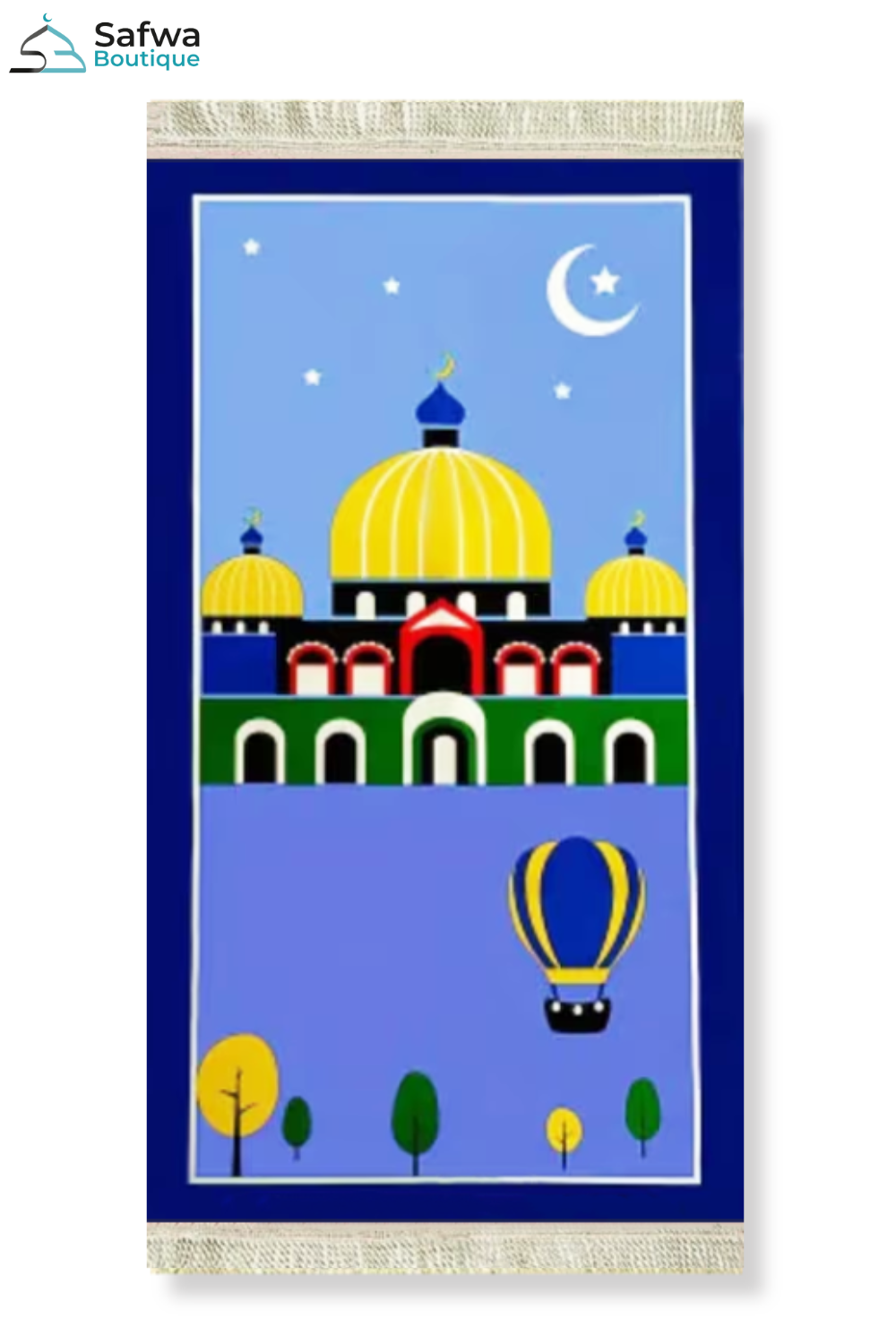Bønneteppe (Sajadah) for muslimske barn-Tapis De Priere-Safwa Boutique