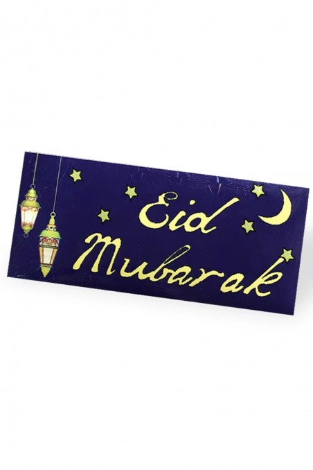 Pakke med 6 lommepengekonvolutter for barn Eid Mubarak, Pafu Kontantgaver og gavekortsholdere for Ramadan-Cadeau Aïd-Safwa Boutique