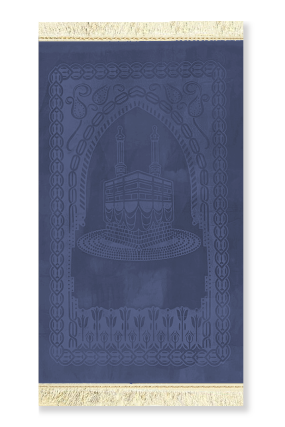 Muslimisches Geschenkset - Samt Gebetsteppich & Eleganter Rosenkranz (Tasbih)-Geschenkideen-Safwa Boutique