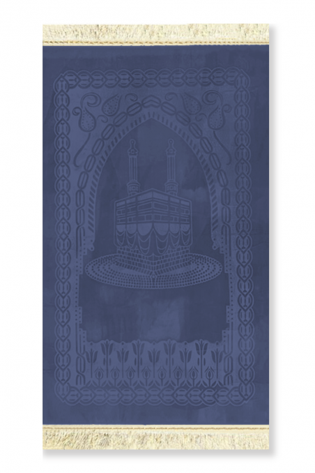 Muslimsk Gaveeske - Fløyelsbønneteppe & Elegant Rosenkrans (Tasbih)-Gaveideer-Safwa Boutique