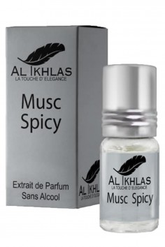 Musc Spicy 5mL - Extracto de Perfume Sin Alcohol - Al Ikhlas