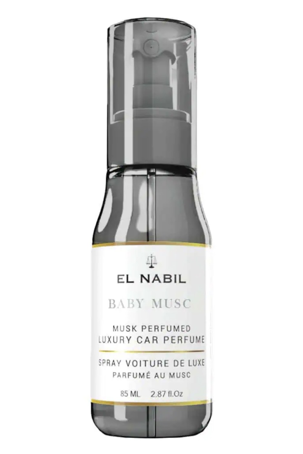 Spray para coche de lujo Byby musc 85ml - El Nabil-Parfums voiture-Safwa Boutique