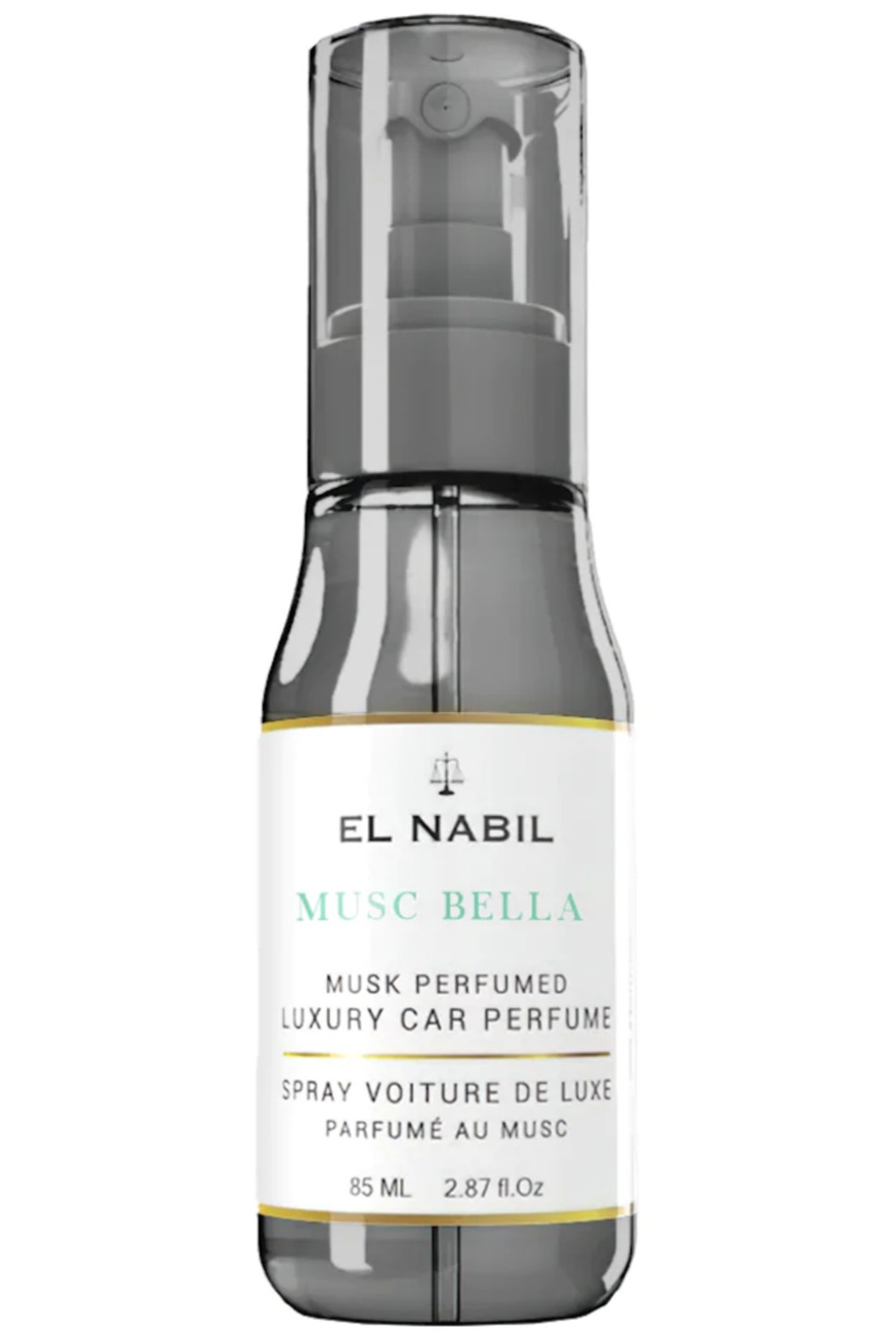 Ylellinen autoilun suihke Musc Bella 85ml - El Nabil-Parfums voiture-Safwa Boutique