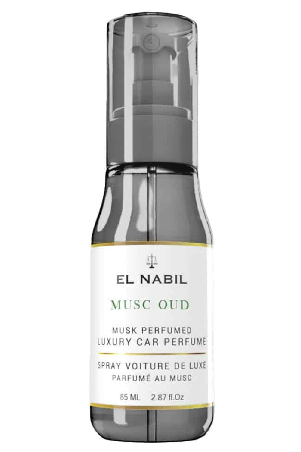 Lyxbil Spray Musk Oud 85ml - El Nabil-Parfums voiture-Safwa Boutique