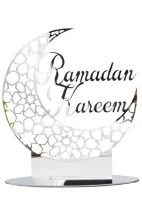 Akryl borddekoration - Ramadan Kareem 2025, islamisk motiv-Décorations Aïd & Ramadan-Safwa Boutique