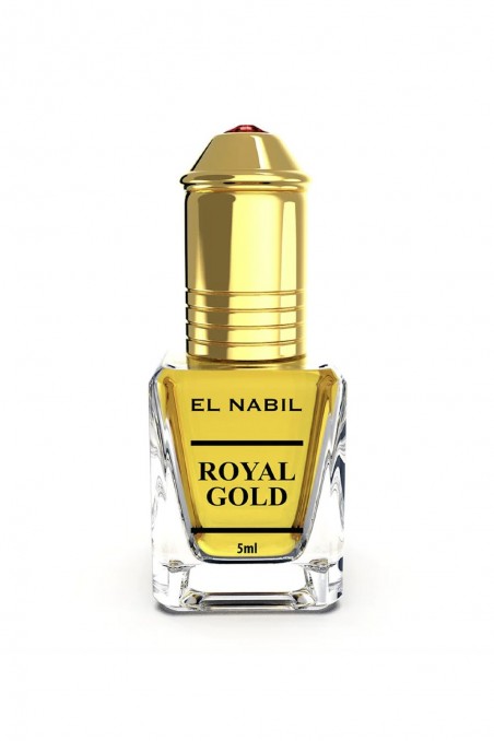 Musc Royal Gold El nabil 5mL - Extrait de Parfum Sans Alcool - EL NABIL-Parfum oriental-Safwa Boutique