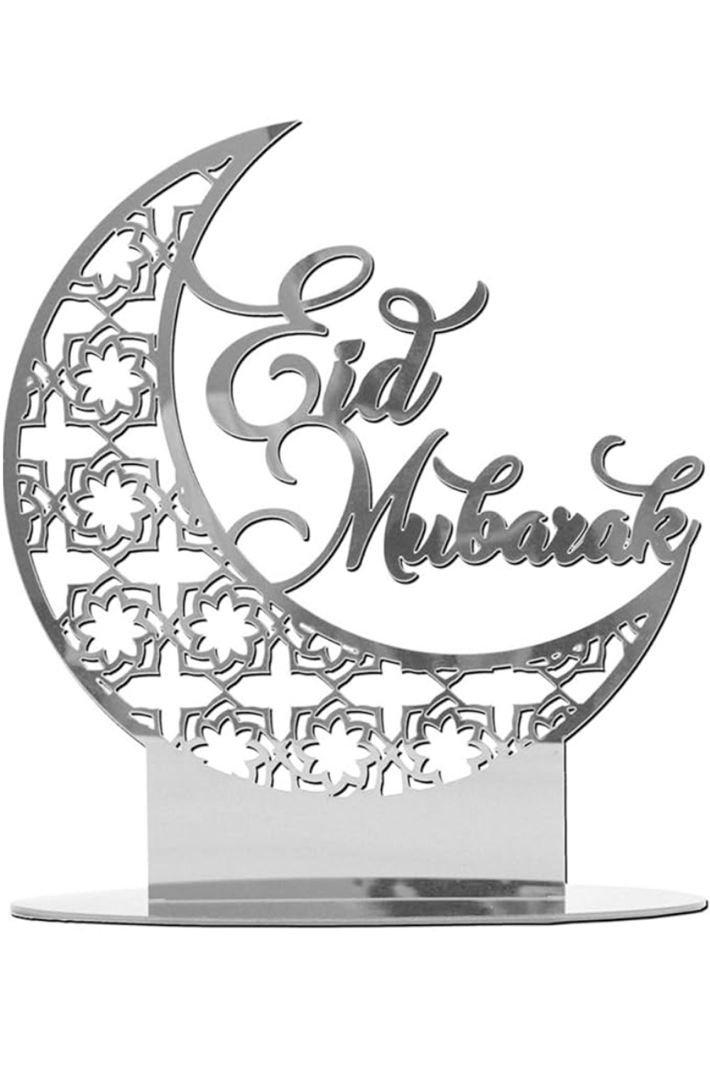 Islamisk akryl borddekoration - Eid Mubarak 2025-Décorations Aïd & Ramadan-Safwa Boutique