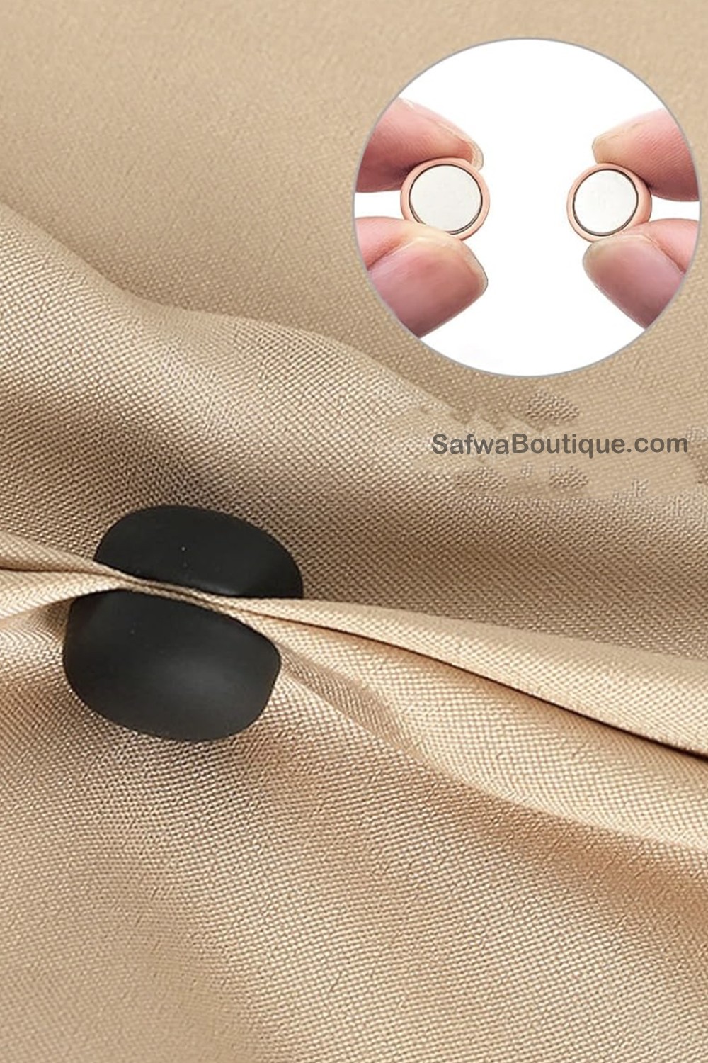 Multicolor magnetische pinnen voor hijab - Praktische en veelzijdige broches-Accessoires-Safwa Boutique