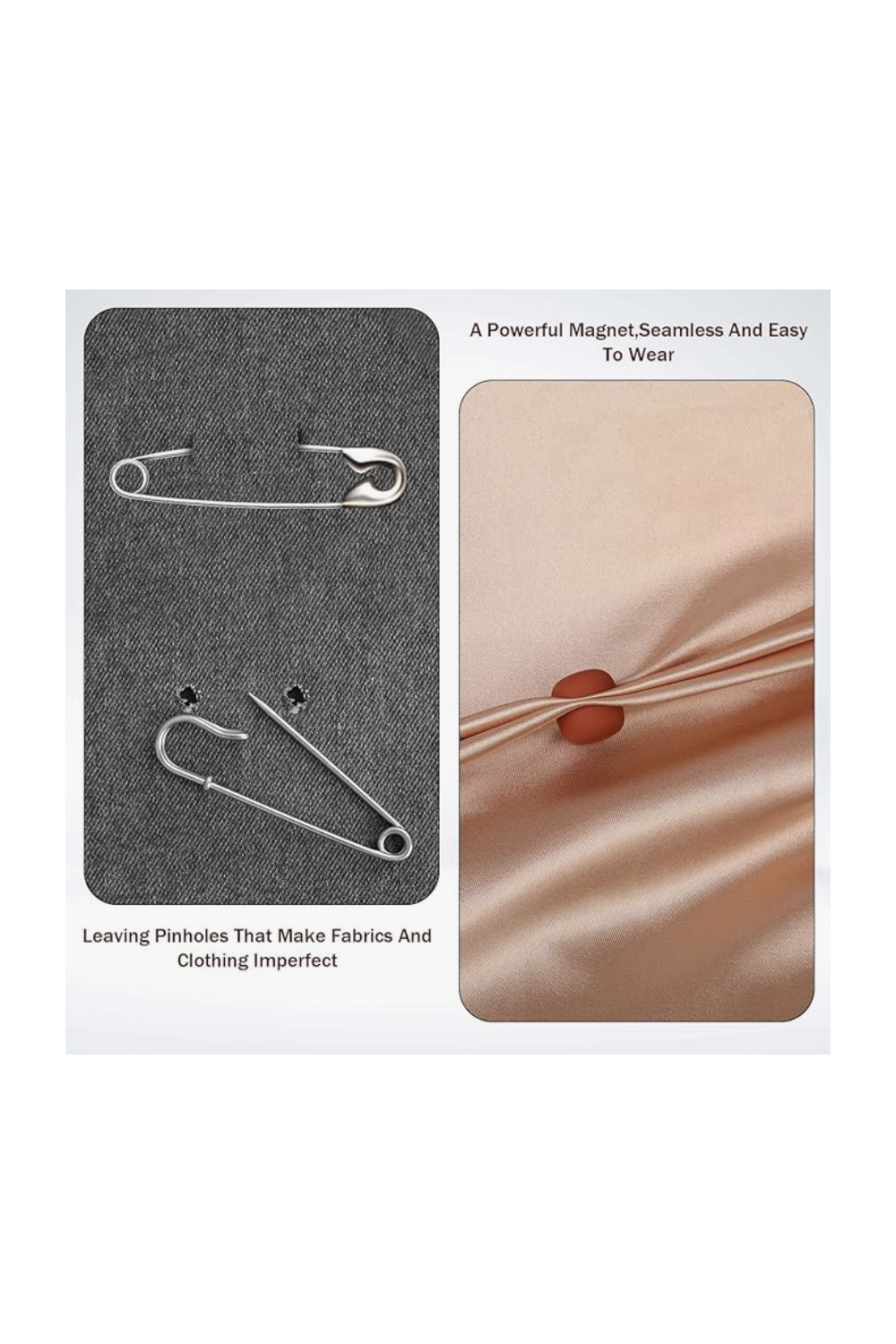 Fargerike magnetiske pins for hijab - Praktiske og allsidige brosjer-Accessoires-Safwa Boutique