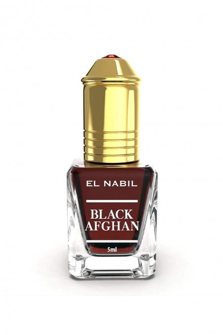 Musc Black Afghan El nabil 5mL - Extrato de Perfume Saudi Perfumes - EL NABIL-Parfum oriental-Safwa Boutique