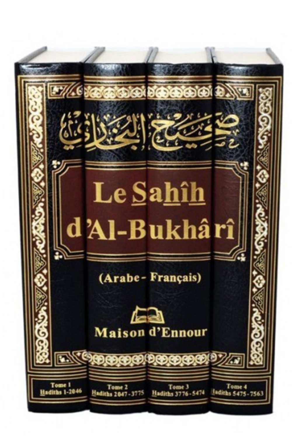 Sahih al-Bukhari - Vollständige Ausgabe Arabisch/Französisch (4 Bände) - Ausgaben Maison d'Ennour-Hadith-Safwa Boutique