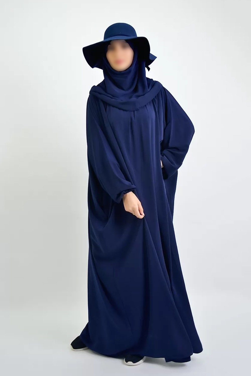 Abaya Jilbab Ajman con Bufanda - Elegancia y Confort | Moultazimoun-Abaya & Robe-Safwa Boutique