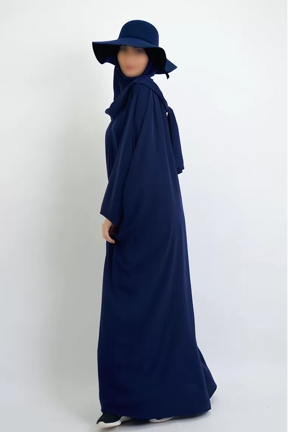 Abaya Jilbab Ajman com Lenço - Elegância & Conforto | Moultazimoun-Abaya & Robe-Safwa Boutique