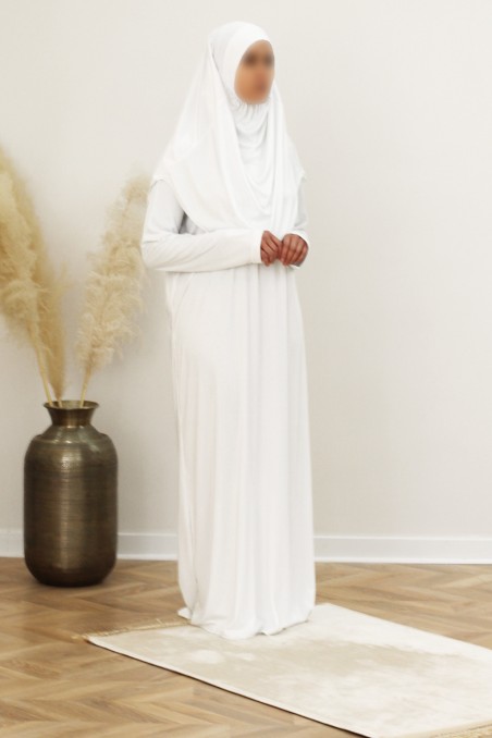 Bönklänning med integrerad Hijab-Tenue de prière-Safwa Boutique