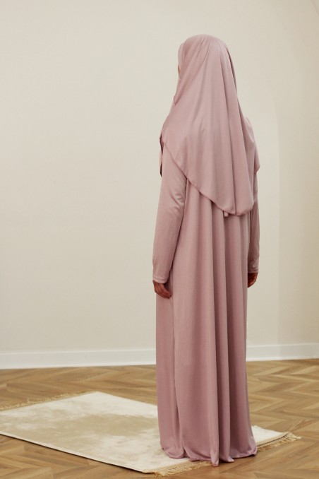 Bønnedrakt med integrert Hijab-Tenue de prière-Safwa Boutique