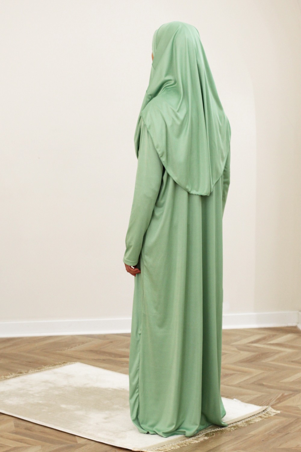 Bönklänning med integrerad Hijab-Tenue de prière-Safwa Boutique