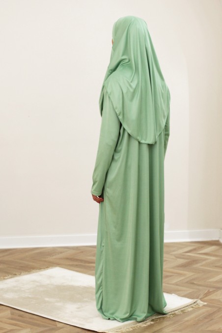Robe de prière Hijab intégré-Tenue de prière-Safwa Boutique