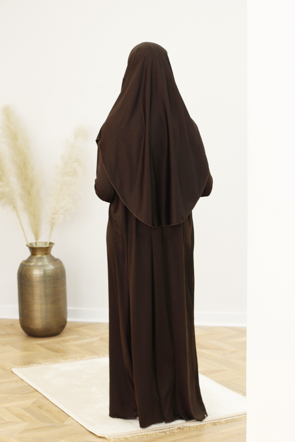 Bönklänning med integrerad Hijab-Tenue de prière-Safwa Boutique