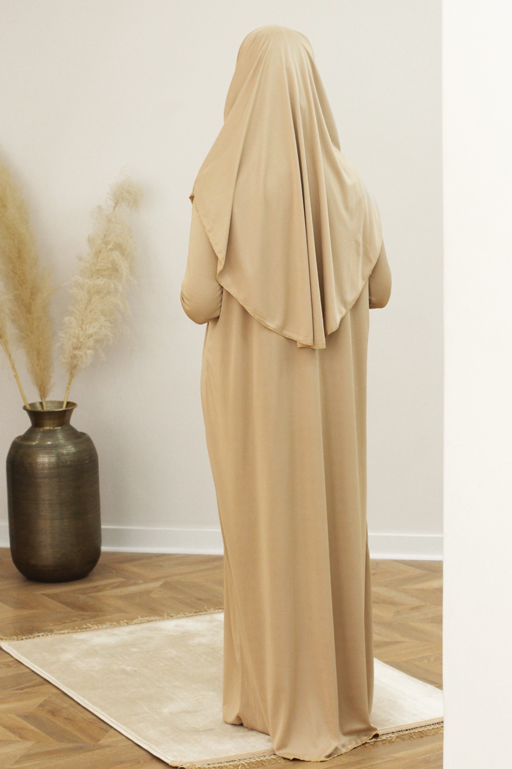 Bønnedrakt med integrert Hijab-Tenue de prière-Safwa Boutique