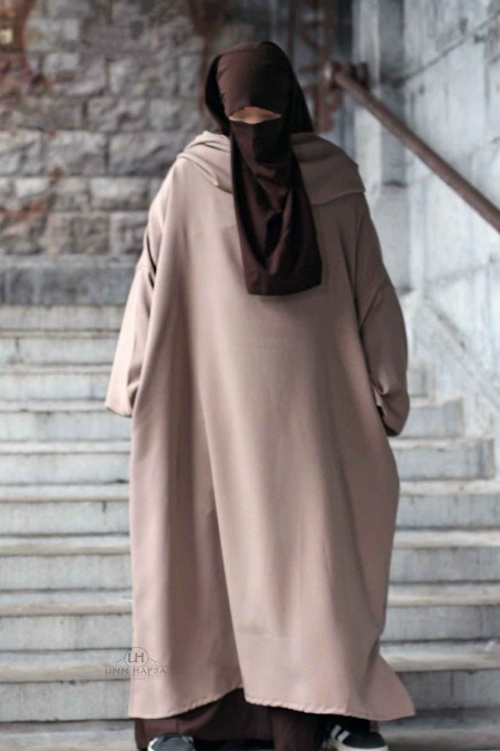 Sobre Abaya Hafsa por Umm Hafsa-Gilet & Manteaux-Safwa Boutique