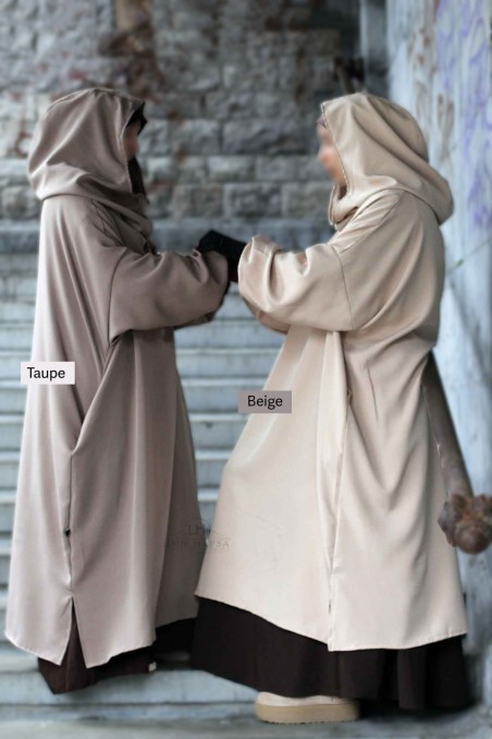 Sobre Abaya Hafsa por Umm Hafsa-Gilet & Manteaux-Safwa Boutique