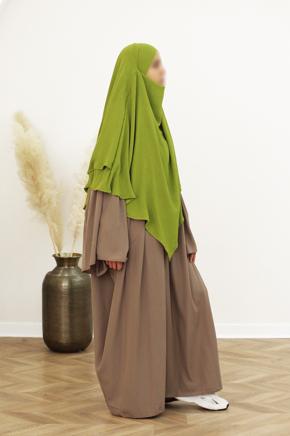 Khimar Jazz 2 véus - Coleção Safwa-Hijab & Khimar-Safwa Boutique