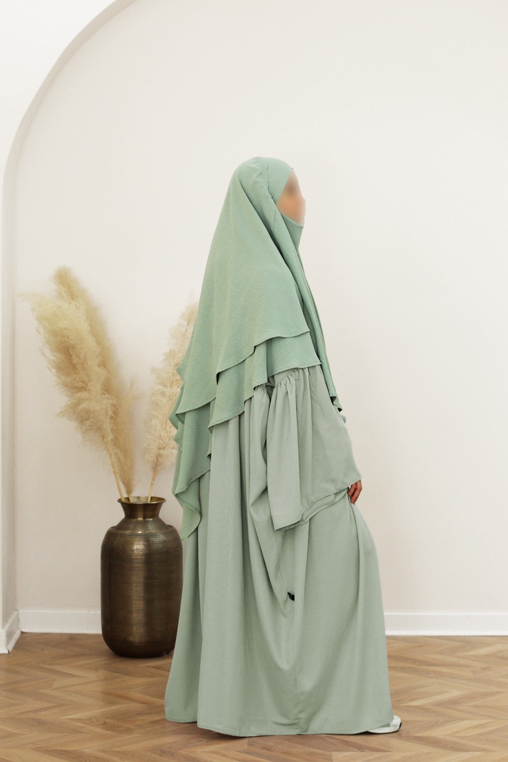 Khimar Jazz 2 veli - Collezione Safwa-Hijab & Khimar-Safwa Boutique