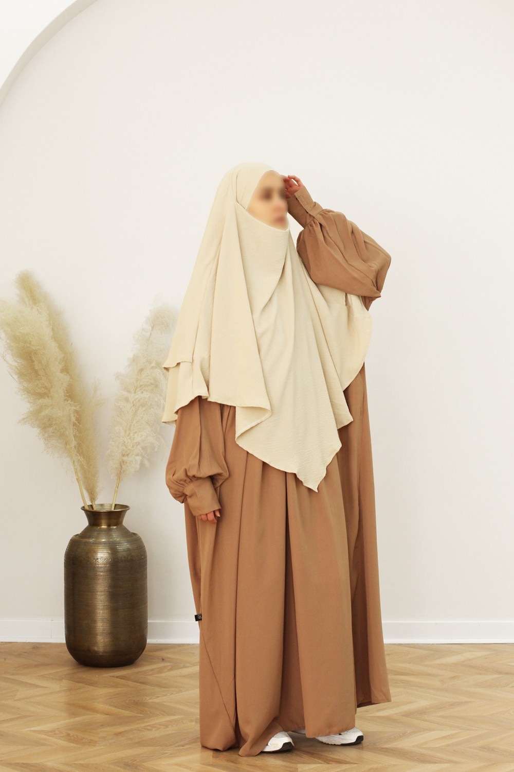 Khimar Jazz 2 voiles - Safwa Collection-Hijab & Khimar-Safwa Boutique