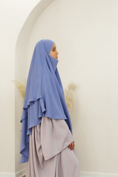 Khimar Jazz 2 slöjor - Safwa Collection