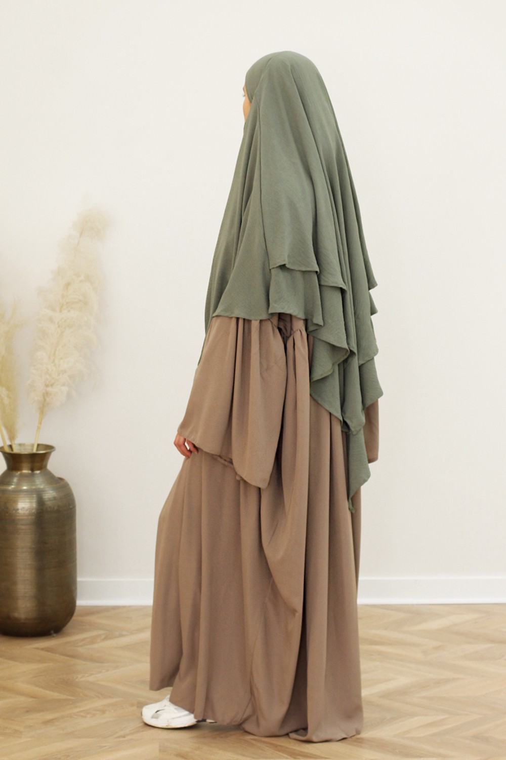 Khimar Jazz 2 slør - Safwa Collection-Hijab & Khimar-Safwa Boutique