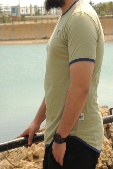 Oversize-T-shirt i 100 % bomull Rayane 11TS-Tee-Shirts & Polos-Safwa Boutique