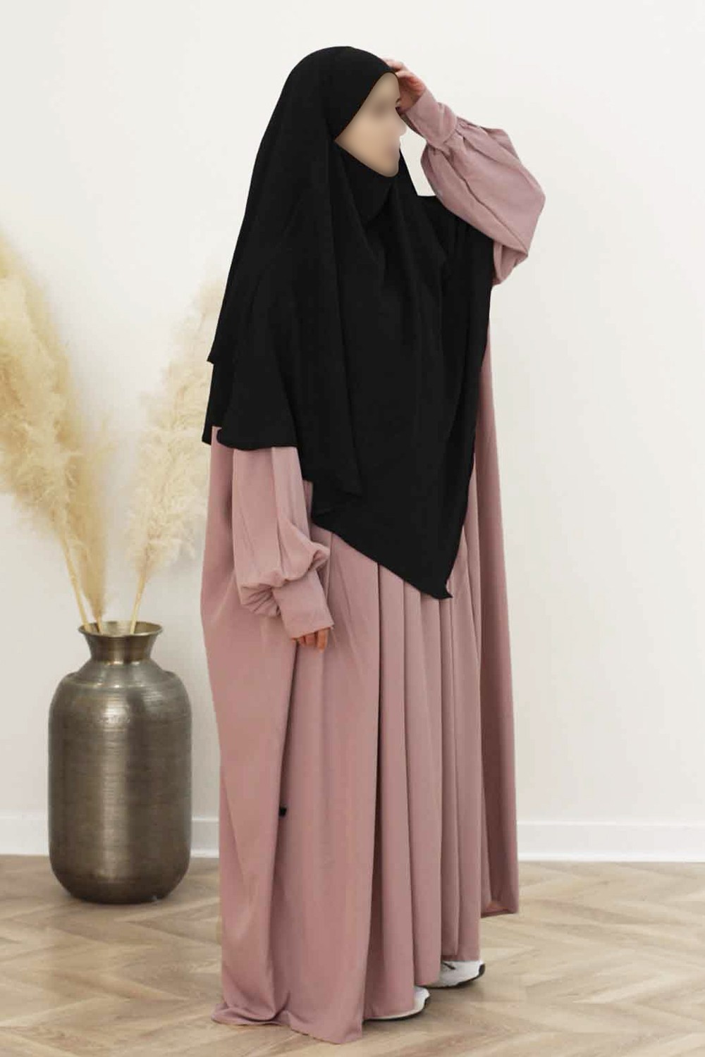Khimar Jazz 2 sluiers - Safwa Collectie-Hijab & Khimar-Safwa Boutique