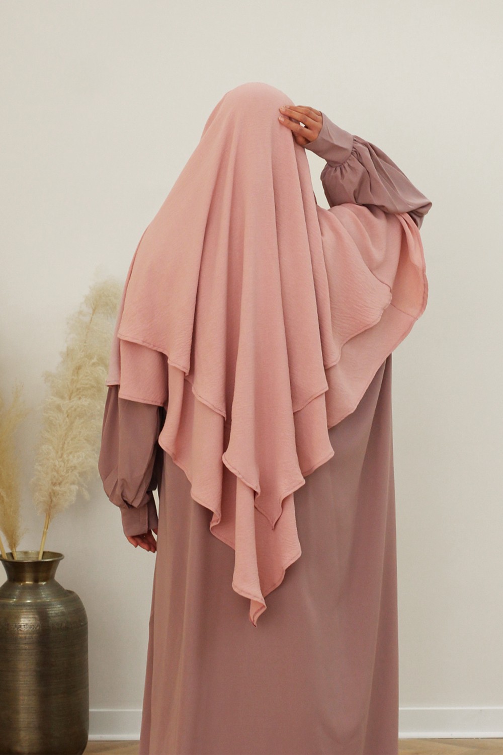 Khimar Jazz 2 voiles - Safwa Collection-Hijab & Khimar-Safwa Boutique