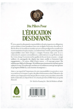 Dix Piliers pour l'éducation des enfants de Abd Ar-Razzâq... 2