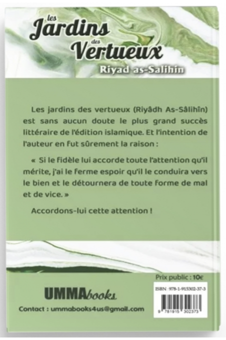 De retfærdiges haver (Riyad as-Salihin) af An-Nawawi - Umma Books udgaver-Hadith-Safwa Boutique