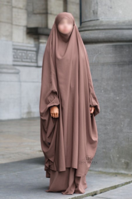 Yilbab grande de dos piezas “FALDA” Umm Hafsa-jilbeb & jilbab-Safwa Boutique
