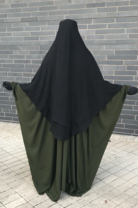 2-delige Clip Niqab 1,5 m Umm Hafsa-Niqab & Sitar-Safwa Boutique