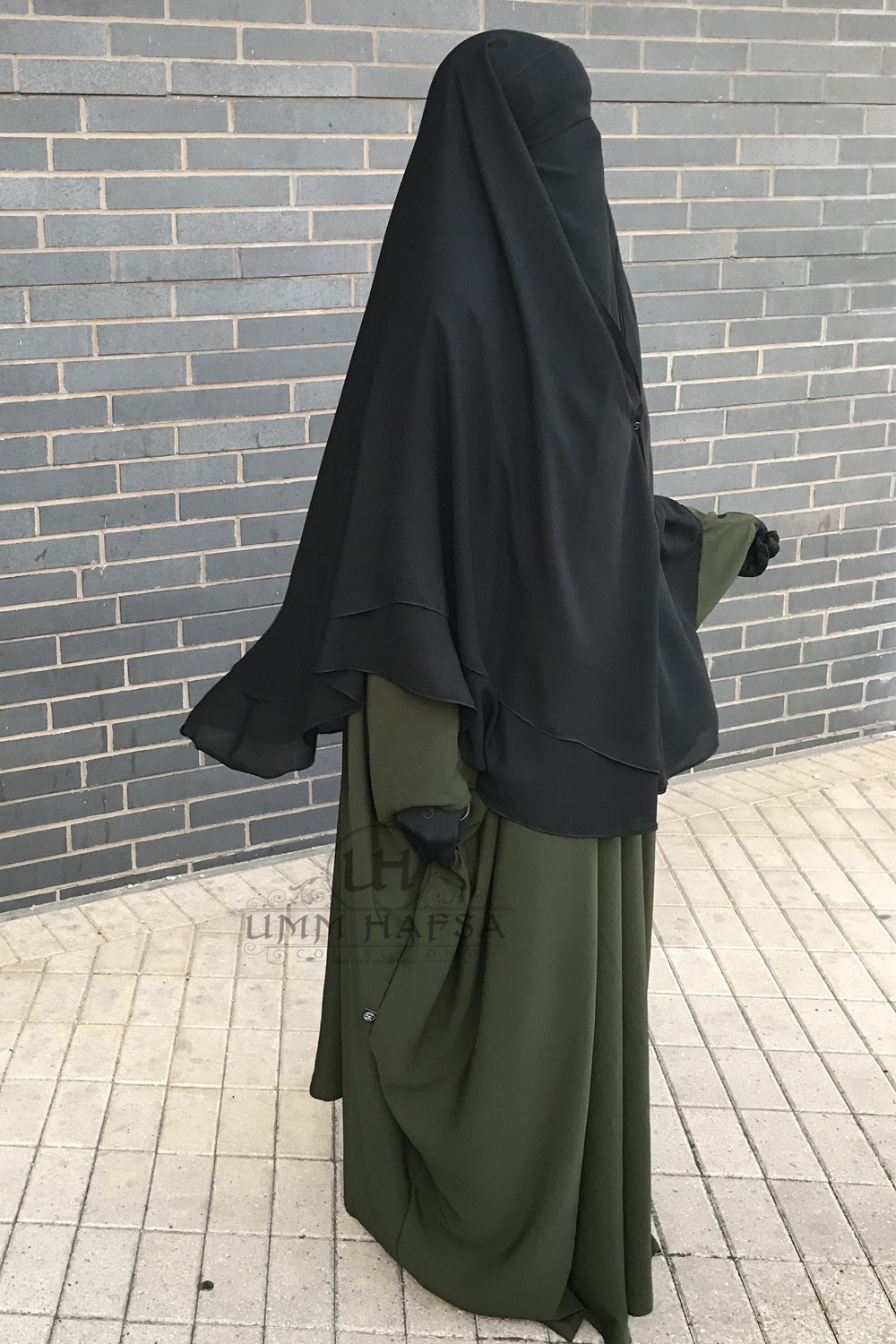 2-delige Clip Niqab 1,5 m Umm Hafsa-Niqab & Sitar-Safwa Boutique