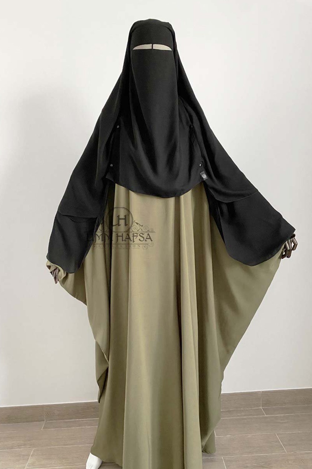 Niqab / Sitar viitta klipseillä 1,50 m – Umm Hafsa-Niqab & Sitar-Safwa Boutique